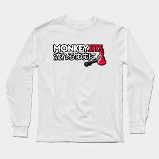 Monkey Jits - The Chess Game Long Sleeve T-Shirt